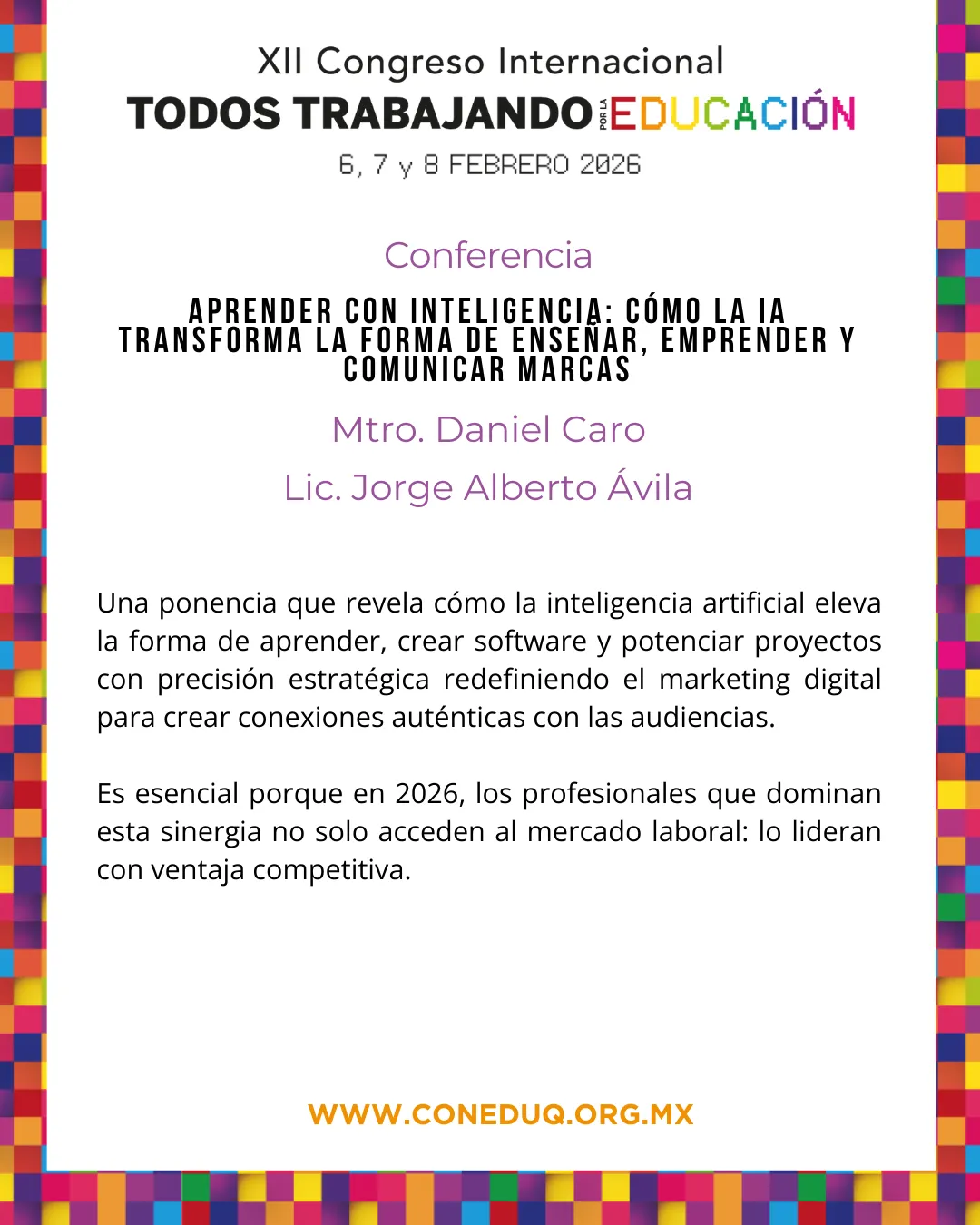 Ponentes 12 Congreso