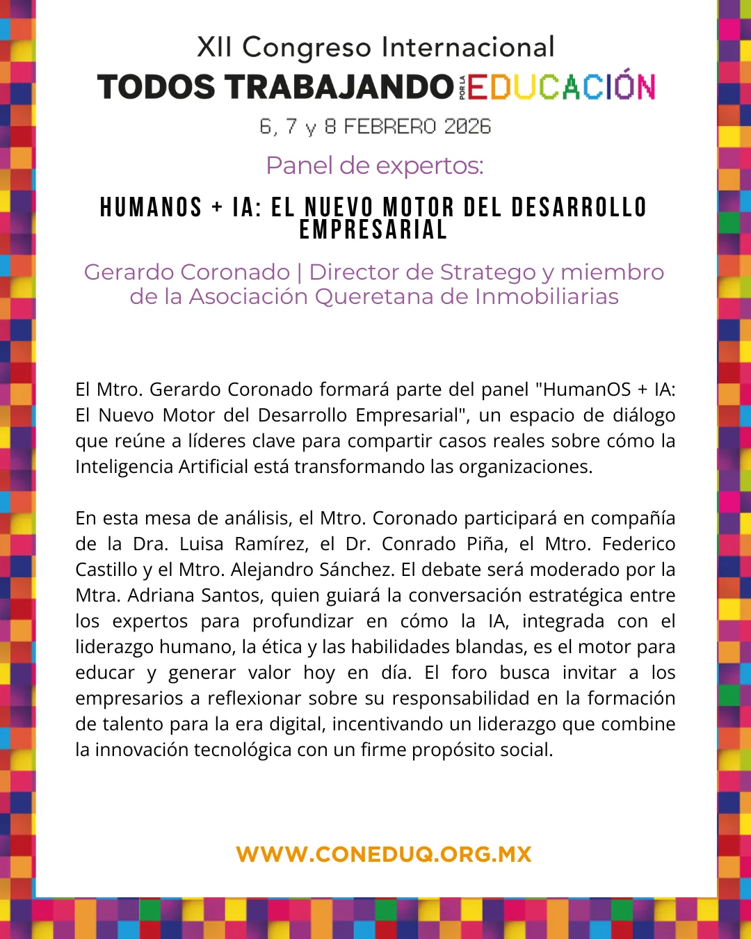 Ponentes 12 Congreso